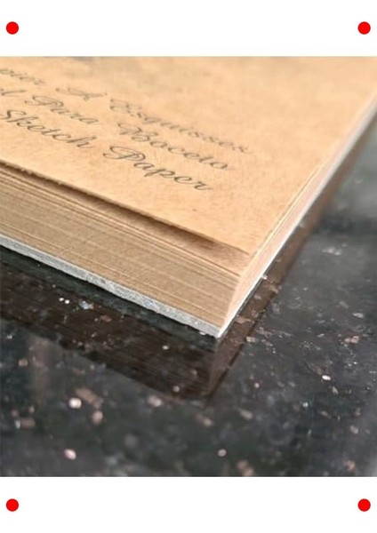 A5 Spiralli Kraft Eskiz Defteri - 90 Gr, 50 Yaprak modelleri