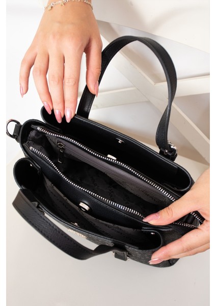 Orijinal Just Polo Collection 3 Bölmeli Lüks Yumuşak Deri Ayarlanabilir Çapraz Askılı Omuz Çantası fırsatları