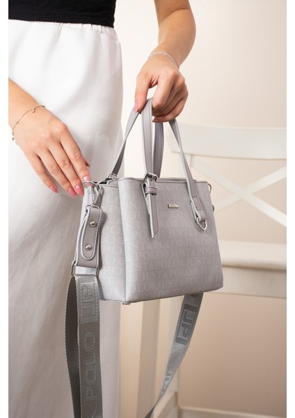 Orijinal Just Polo Collection 3 Bölmeli Lüks Yumuşak Deri Ayarlanabilir Çapraz Askılı Omuz Çantası modelleri