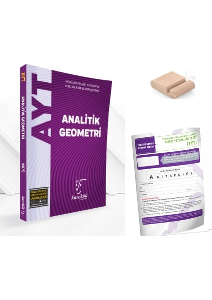 Tyt -Ayt Mps Analitik Geometri Konu Anlatımlı Soru Bankası Tyt 2026+TELEFON Tutucu +Deneme