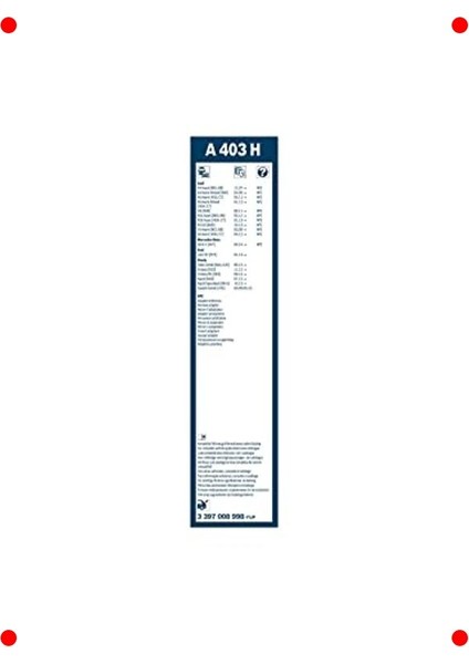 400MM Arka Cam Sileceği Yüksek Performans fırsatları