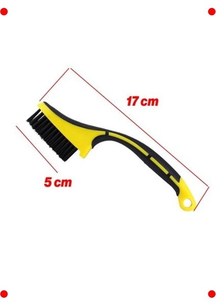 3'lü Metal Fırça Seti - Çok Amaçlı Temizlik & Pas Sökücü modelleri