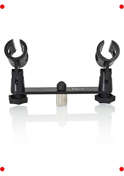 Çift Mikrofon Montaj Çubuğu - 5/8" Diş modelleri