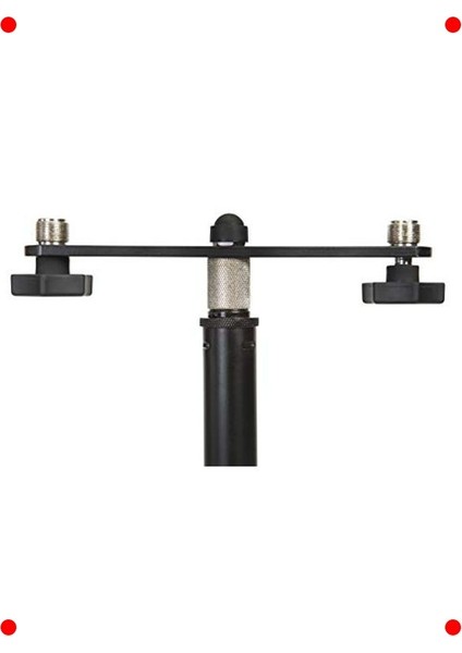 Çift Mikrofon Montaj Çubuğu - 5/8" Diş fırsatları