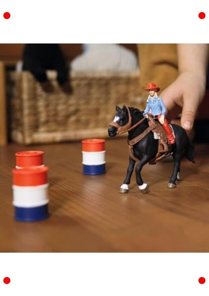 Kovboy Kız ve At Yarışı Oyun Seti modelleri
