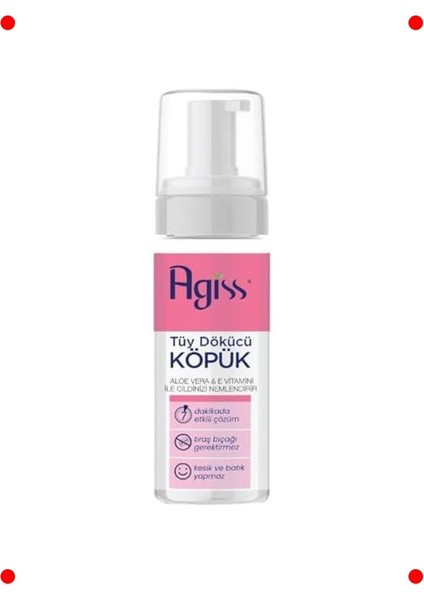 Hızlı Etkili Tüy Dökücü Köpük 150 ml