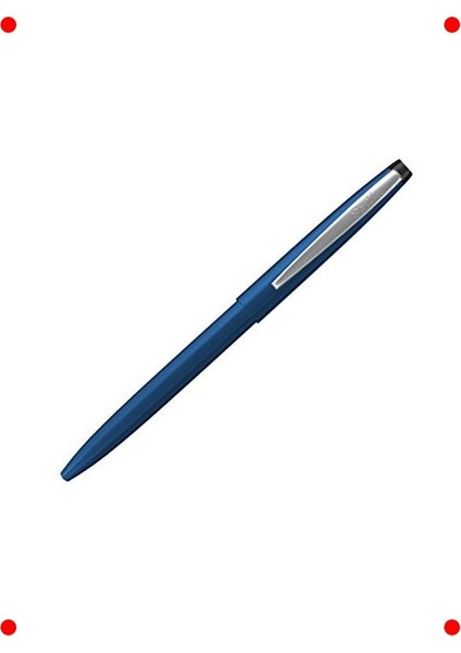 Mavi Renk Tükenmez Kalem - Pürüzsüz Yazım
