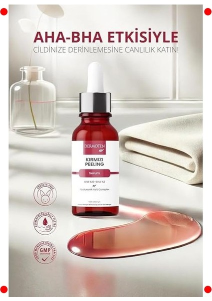 Kırmızı Peeling Serum 30 ml fiyatları