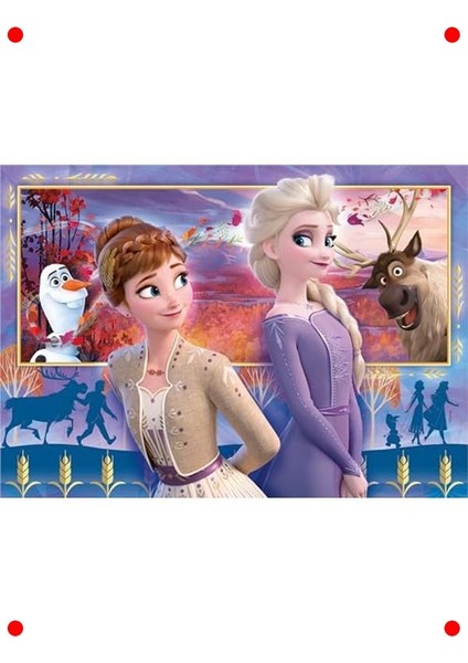 Kış Masalı Temalı Çocuk Yapbozu (2X60 Parça) fiyatları