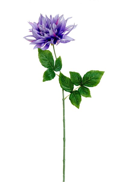 Dekoratif Dahlia Mor Yapay Çiçek - 64 cm fiyatları