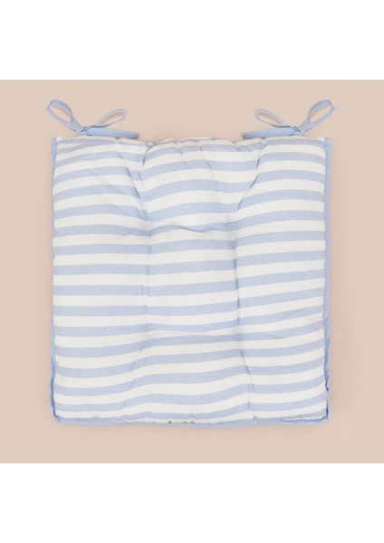 Soft Nautical Fun Sandalye Minderi - Ekru / Mavi - 43X43 cm modelleri