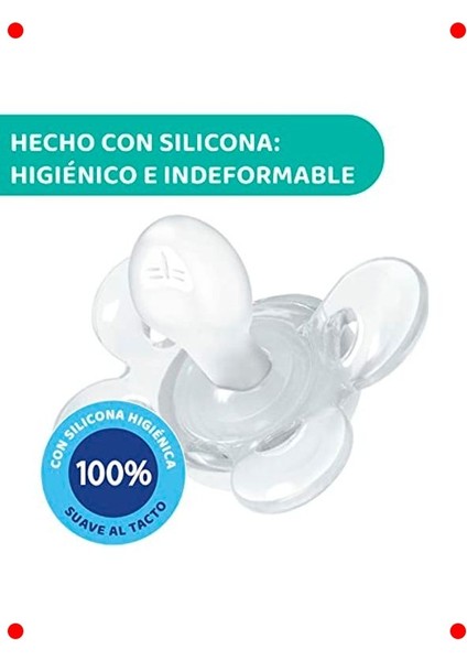 Ergonomik Silikon Bebek Emziği (6-16 Ay, 2'li) indirimleri