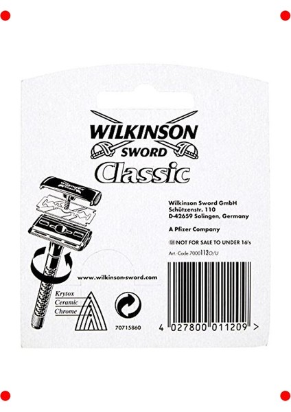 Klasik Tıraş Bıçağı Yedekleri 5'li Paket - Pürüzsüz Tıraş fırsatları