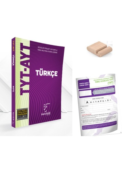 Tyt -Ayt Türkçe Mps Konu Anlatımlı Soru Bankası Tyt 2026+TELEFON Tutucu +Deneme