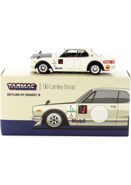Wornessiworld 1/64 Skyline Ht 2000GT-R White modelleri