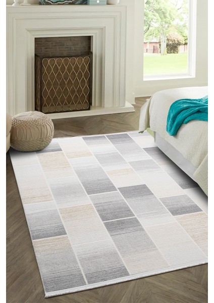 Modern Inci Vintage Desenli Otantik Halı