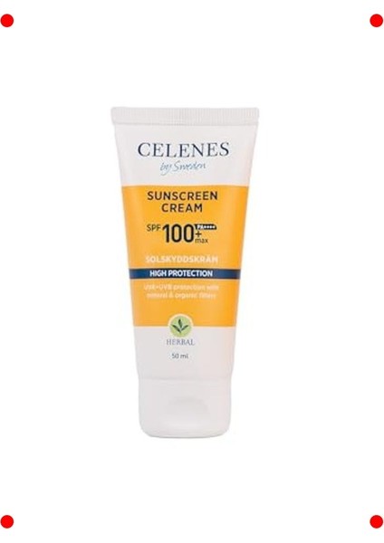 Spf 100 Suya Dayanıklı Yüksek Korumalı Güneş Kremi 50 ml