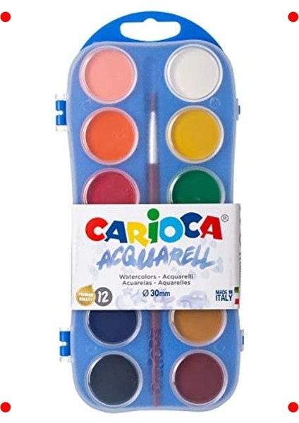 Kaliteli Sulu Boya Seti - 12 Renk (30MM) fırsatları