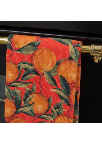 Soft Randig Mutfak Havlusu - Turuncu - 40X66 cm modelleri