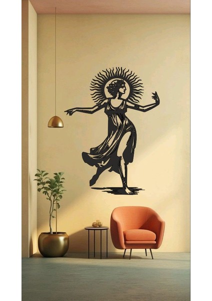 Duvar Dekorasyon Ürünü Girl And Sun Dekoru fiyatları