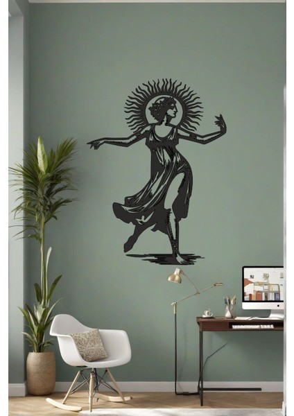 Duvar Dekorasyon Ürünü Girl And Sun Dekoru modelleri