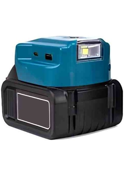 Matkap Bataryasıyla Çalışma LED Işık ve Powerbank