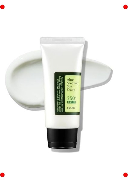 Aloe Vera Özlü Yatıştırıcı Güneş Kremi SPF50+ 50ML