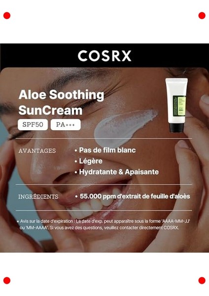 Aloe Vera Özlü Yatıştırıcı Güneş Kremi SPF50+ 50ML fiyatları