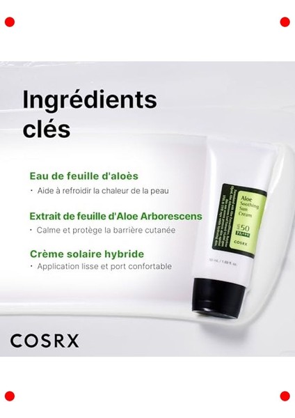 Aloe Vera Özlü Yatıştırıcı Güneş Kremi SPF50+ 50ML modelleri