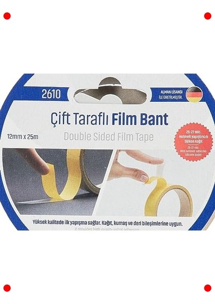 Güçlü Çift Taraflı Montaj Bandı modelleri