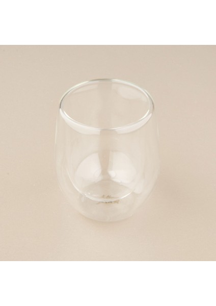 Çift Cidarlı Bardak - Şeffaf - 250 ml modelleri