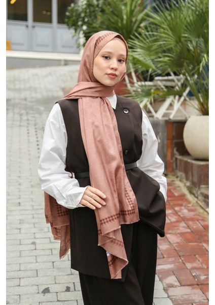 Hint Ipek Premium Lux Original Monogram Şal (Ipek Vual, Özel Seri, Yüksek Kalite, Hafif, Rahat, Şık, Tesettür Giyim, Shawl, Hijab) fiyatları