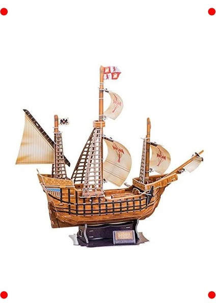 Santa Maria Gemisi 3D Yapboz (113 Parça) modelleri