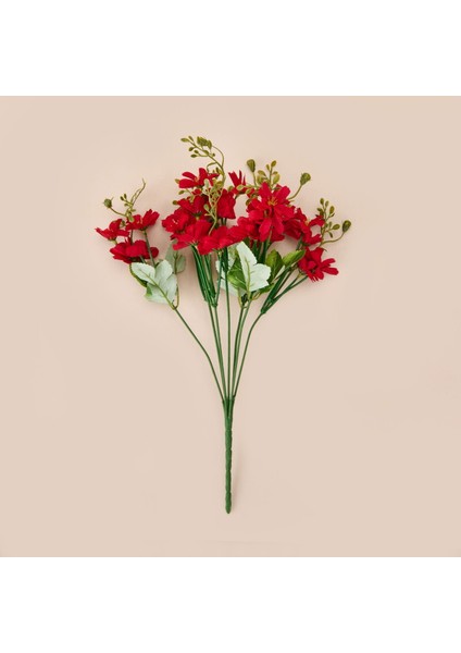 Dekoratif Yapay Papatya - Bordo - 34 cm modelleri