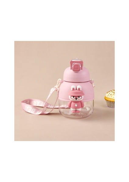 Polikarbon Figürlü Matara - Pembe - 1,1 Lt fiyatları