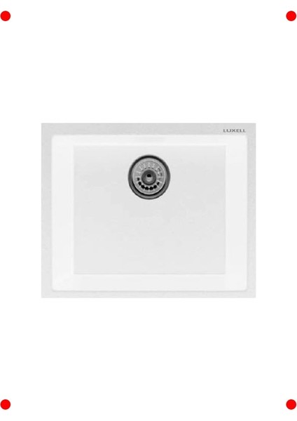 Tek Göz Granit Eviye - Beyaz Mutfak Lavabosu fiyatları