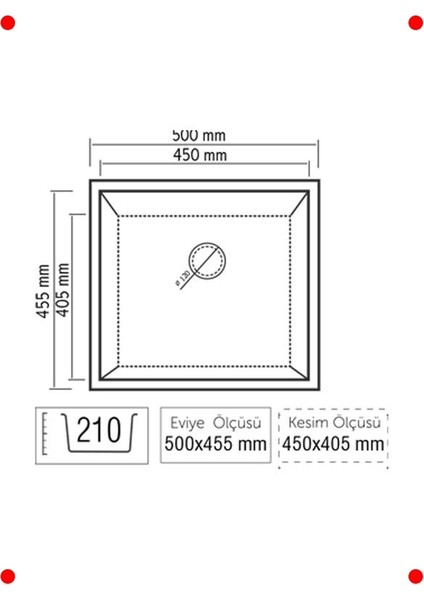 Tek Göz Granit Eviye - Beyaz Mutfak Lavabosu modelleri