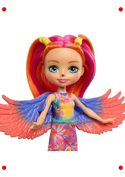 Enchantimals Tukan Trippi ve Canopy Oyuncak Bebek Seti modelleri