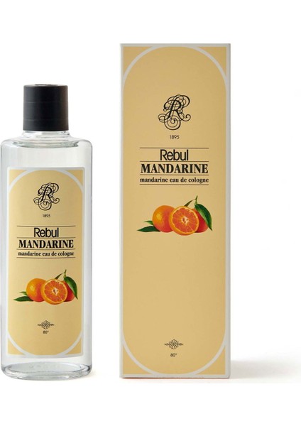 Mandarine Cam Şişe Kolonya - 250 ml