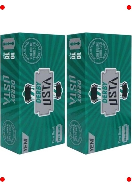 Klasik Tıraş Yaprak Jiletleri - 100 Adet