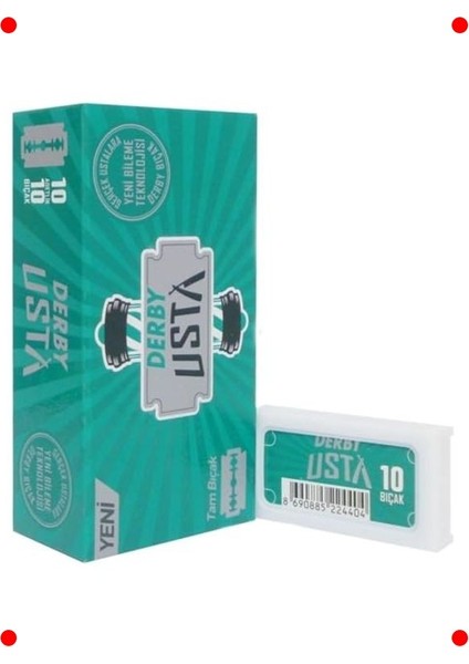 Klasik Tıraş Yaprak Jiletleri - 100 Adet fiyatları