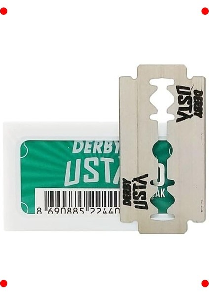 Klasik Tıraş Yaprak Jiletleri - 100 Adet modelleri