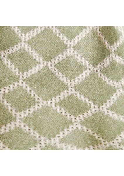 Soft Zivra Pamuklu Tv Battaniyesi - Yeşil - 130X170 cm fiyatları