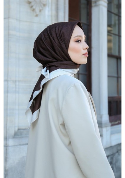 Hint Ipek Eşarp - Premium Lux Original Monogram Eşarp (Ipek Vual, Özel Seri, Yüksek Kalite, Hafif, Rahat, Şık, Scarf) fiyatları