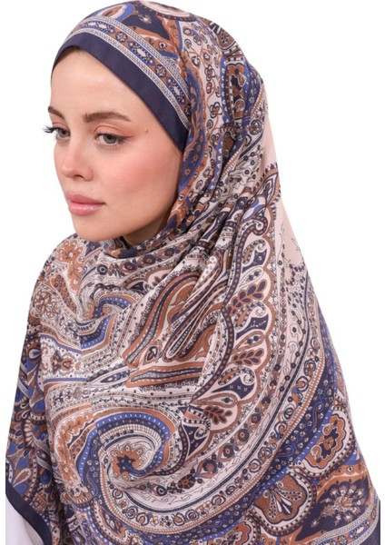Hint Ipeği Premium Lux Original Etnik Desen Şal (Vual Ipek, 1. Sınıf, Özel Ihracat Ürünü, Hafif, Rahat, Şık, Tesettür Giyim, Shawl, Hijab) modelleri