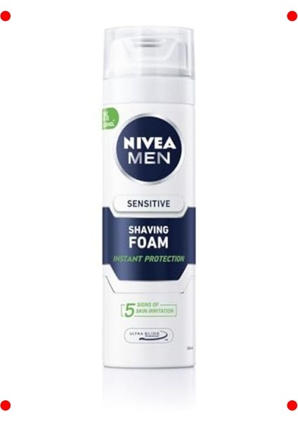 Erkek Hassas Cilt Rahatlatıcı Tıraş Köpüğü 200ML