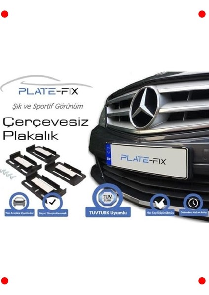 Çerçevesiz Plaka Tutucu - Şık ve Minimalist Tasarım fiyatları