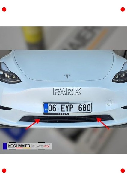 Çerçevesiz Plaka Tutucu - Şık ve Minimalist Tasarım fırsatları