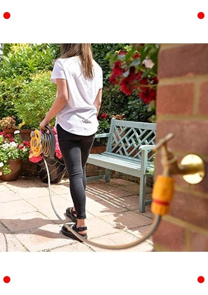 10M Mikro Hortumlu Otomatik Sarma Makara Seti fırsatları