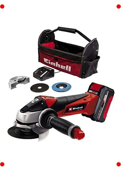 Akülü Kompakt Avuç Taşlama Kiti (4,0 Ah Akü Dahil)
